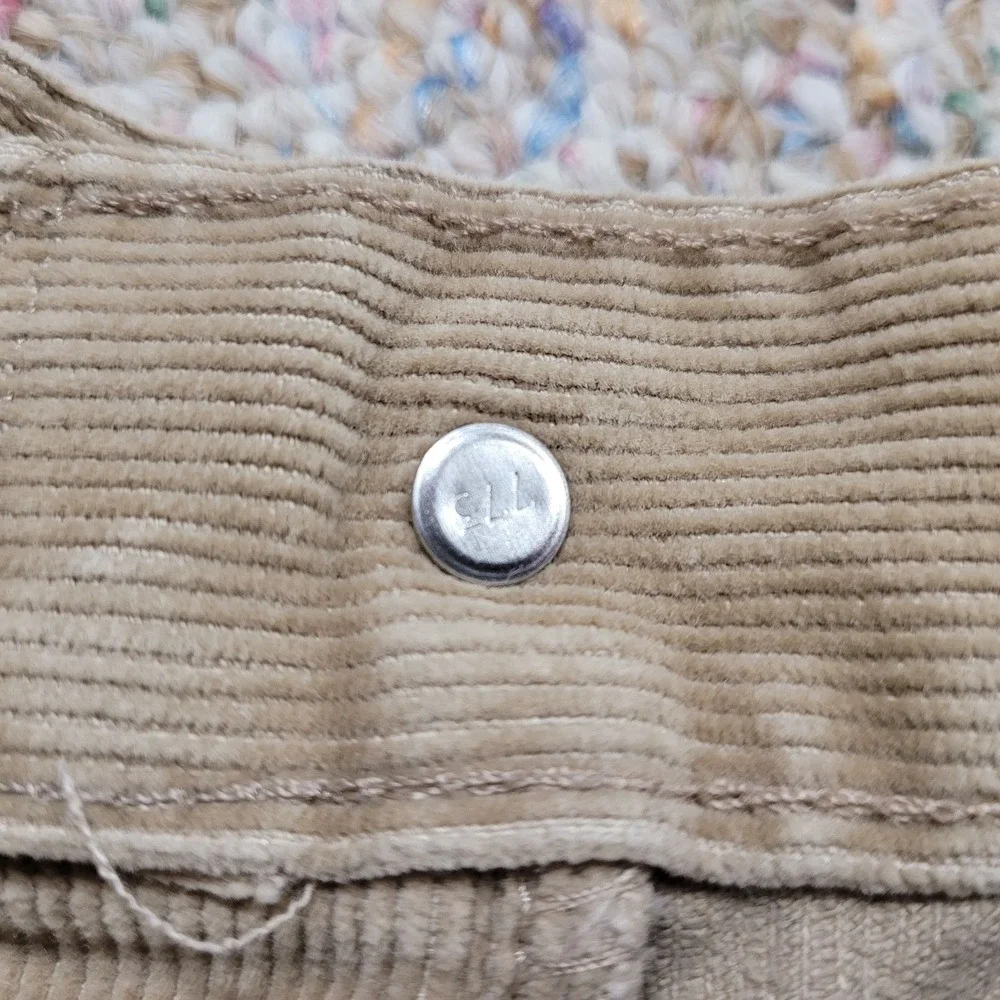 Levis 559 Pants Mens 38x30 Beige Corduroy Baggy Relaxed Fit Straight Leg‎ Y2K